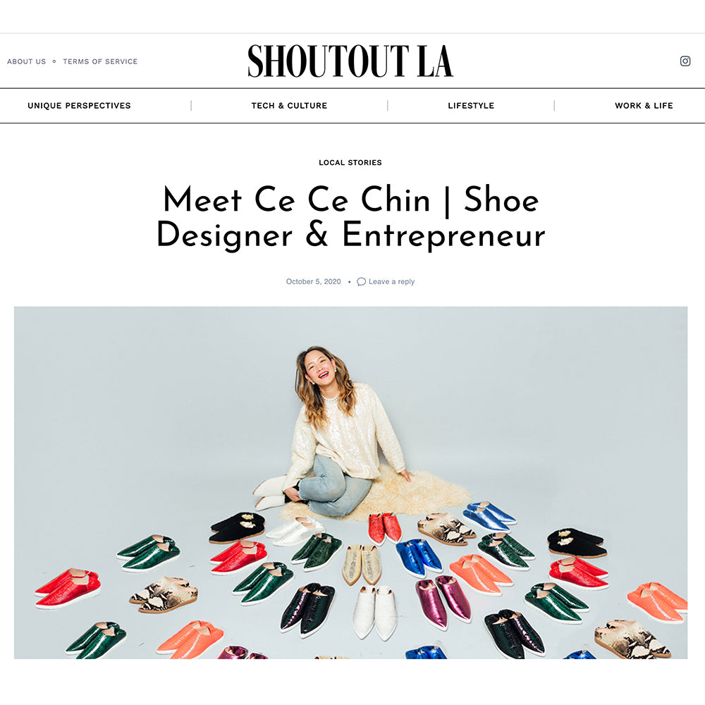 Shout Out LA introduces Ce Ce Chin on Vision Quest shoes