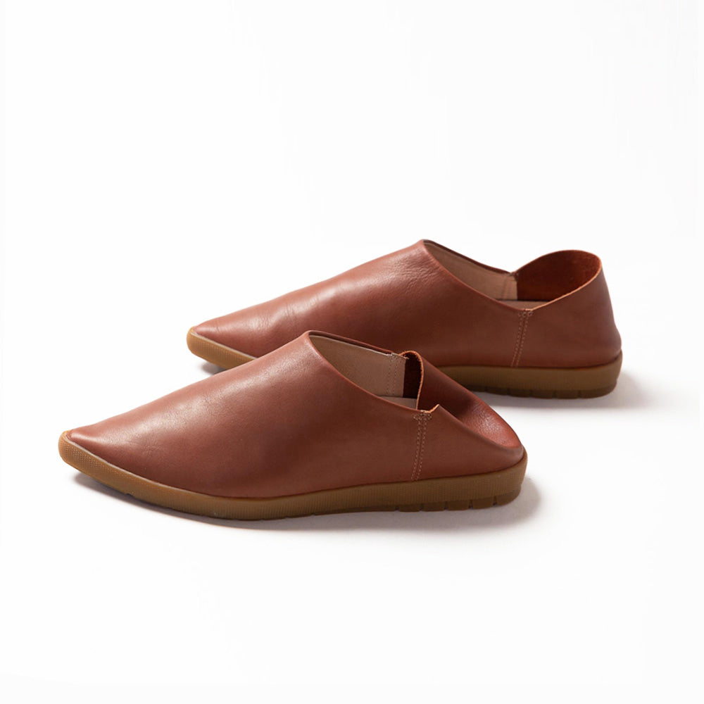 Redwood Leather Babouche Shoes- FINAL SALE